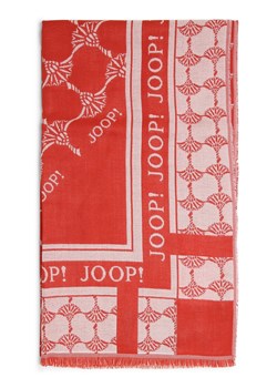 JOOP! Szalik damski Kobiety Sztuczne włókno czerwony wzorzysty ze sklepu vangraaf w kategorii Szaliki i chusty damskie - zdjęcie 166434897