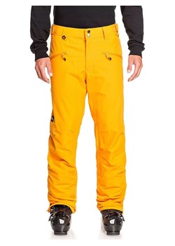 Quiksilver Spodnie narciarskie w kolorze żółtym ze sklepu Limango Polska w kategorii Spodnie męskie - zdjęcie 166435669