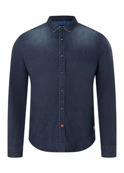 Timezone Koszula dżinsowa - Slim fit - w kolorze granatowym ze sklepu Limango Polska w kategorii Koszule męskie - zdjęcie 166452078