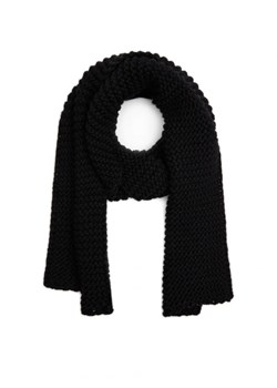 Cropp - Czarny szalik - czarny ze sklepu Cropp w kategorii Szaliki i chusty damskie - zdjęcie 166453877