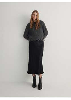 Reserved - Spódnica z wiskozy - czarny ze sklepu Reserved w kategorii Spódnice - zdjęcie 166454217
