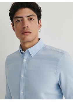 Reserved - Koszula slim fit - jasnoniebieski ze sklepu Reserved w kategorii Koszule męskie - zdjęcie 166454518