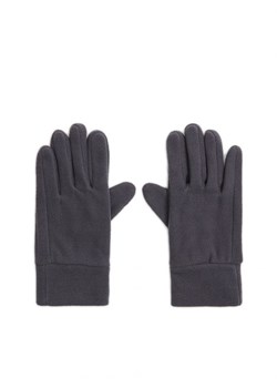 Cropp - Szare polarowe rękawiczki - szary ze sklepu Cropp w kategorii Rękawiczki damskie - zdjęcie 166455927