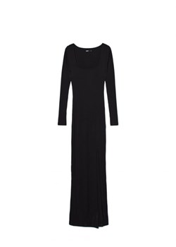 Cropp - Czarna sukienka midi - czarny ze sklepu Cropp w kategorii Sukienki - zdjęcie 166457088