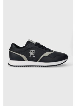 Tommy Hilfiger sneakersy RUNNER EVO MIX LTH MIX kolor granatowy FM0FM04887 ze sklepu ANSWEAR.com w kategorii Buty sportowe męskie - zdjęcie 166463256