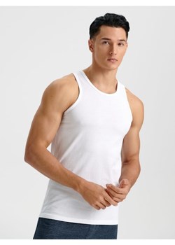 Sinsay - Koszulka - biały ze sklepu Sinsay w kategorii Piżamy męskie - zdjęcie 166464138