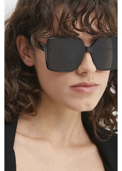 Answear Lab okulary przeciwsłoneczne damskie kolor czarny ze sklepu ANSWEAR.com w kategorii Okulary przeciwsłoneczne damskie - zdjęcie 166466357