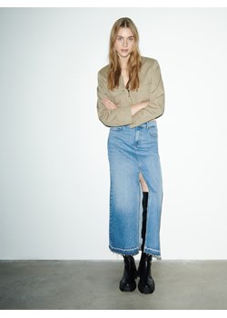Reserved - Jeansowa spódnica maxi - niebieski ze sklepu Reserved w kategorii Spódnice - zdjęcie 166466488