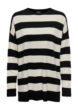 ONLY Sweter w kolorze czarno-kremowym ze sklepu Limango Polska w kategorii Swetry damskie - zdjęcie 166470099