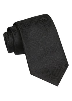 Angelo di Monti - Krawat Męski - Czarny z Delikatną Fakturą KRADM2088 ze sklepu JegoSzafa.pl w kategorii Krawaty - zdjęcie 166472537