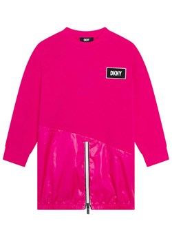 DKNY Sukienka w kolorze różowym ze sklepu Limango Polska w kategorii Sukienki dziewczęce - zdjęcie 166473236