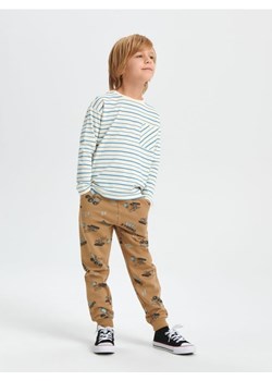 Sinsay - Spodnie dresowe jogger - beżowy ze sklepu Sinsay w kategorii Spodnie chłopięce - zdjęcie 166479967