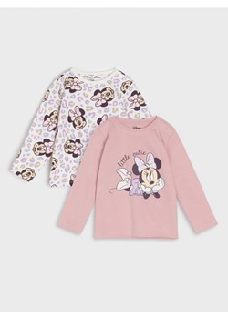 Sinsay - Koszulki Myszka Minnie 2 pack - fioletowy ze sklepu Sinsay w kategorii Kaftaniki i bluzki - zdjęcie 166480067
