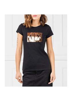 Armani Exchange T-shirt | Slim Fit ze sklepu Gomez Fashion Store w kategorii Bluzki damskie - zdjęcie 166481305