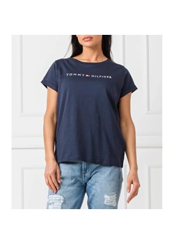Tommy Hilfiger T-shirt | Regular Fit ze sklepu Gomez Fashion Store w kategorii Bluzki damskie - zdjęcie 166482238