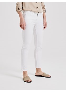 OPUS Dżinsy &quot;Elma&quot; - Skinny fit - w kolorze białym ze sklepu Limango Polska w kategorii Jeansy damskie - zdjęcie 166483935
