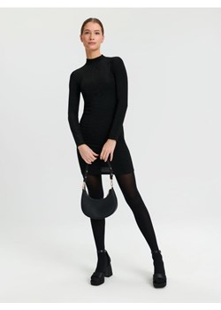 Sinsay - Sukienka mini błyszcząca - czarny ze sklepu Sinsay w kategorii Sukienki - zdjęcie 166484437