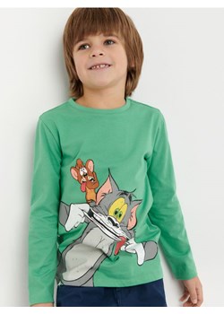 Sinsay - Koszulka Tom i Jerry - zielony ze sklepu Sinsay w kategorii T-shirty chłopięce - zdjęcie 166484478