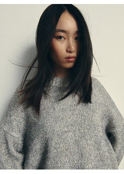 Reserved - Sweter z metalizowanym włóknem - wielobarwny ze sklepu Reserved w kategorii Swetry damskie - zdjęcie 166484738