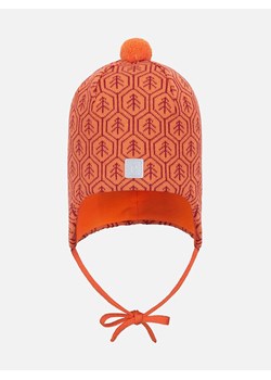 Reima Wełniana czapka &quot;Kuurainen&quot; w kolorze pomarańczowym ze sklepu Limango Polska w kategorii Czapki dziecięce - zdjęcie 166488935