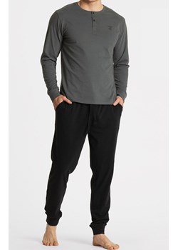 Bawełniana piżama męska NMP-360/01, Kolor jasny khaki, Rozmiar 2XL, ATLANTIC ze sklepu Primodo w kategorii Piżamy męskie - zdjęcie 166494986
