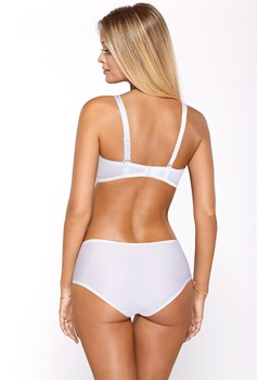 Biustonosz push-up biały gładki Ellie, Kolor biały, Rozmiar 65C, PariPari Lingerie ze sklepu Primodo w kategorii Biustonosze - zdjęcie 166495008