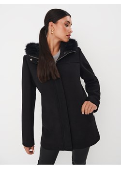 Mohito - Płaszcz z wełną - czarny ze sklepu Mohito w kategorii Płaszcze damskie - zdjęcie 166497899