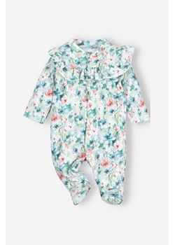 Pajac niemowlęcy z bawełny organicznej dla dziewczynki ze sklepu 5.10.15 w kategorii Pajacyki - zdjęcie 166502527