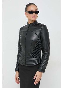 Guess kurtka LEA damska kolor czarny przejściowa W4RL12 WFWT0 ze sklepu ANSWEAR.com w kategorii Kurtki damskie - zdjęcie 166504187