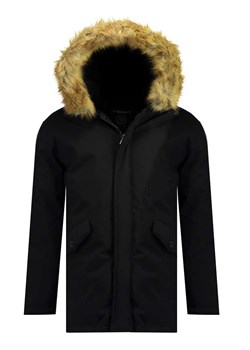 Geographical Norway Parka &quot;Bagway&quot; w kolorze czarnym ze sklepu Limango Polska w kategorii Parki męskie - zdjęcie 166505775