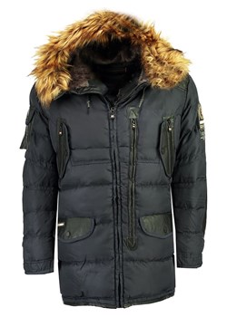 Geographical Norway Parka zimowa &quot;Biphone&quot; w kolorze granatowym ze sklepu Limango Polska w kategorii Parki męskie - zdjęcie 166505785