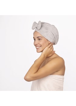 Turban Kąpielowy Szary - id: 24349 - marki Momo Way - 166505946 Turban Kąpielowy Szary ze sklepu Sklep SOXO w kategorii Ręczniki - zdjęcie 166505946