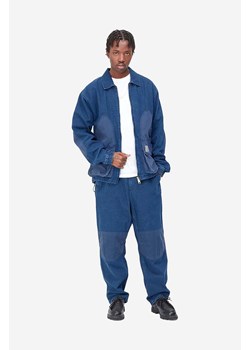 Carhartt WIP kurtka jeansowa Alma męska kolor niebieski przejściowa I031930-BLUESTOWAS ze sklepu PRM w kategorii Kurtki męskie - zdjęcie 166509917