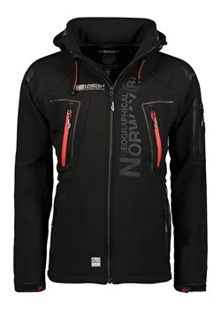 Geographical Norway Kurtka softshellowa "Techno" w kolorze czarnym ze sklepu Limango Polska w kategorii Kurtki męskie - zdjęcie 166515475