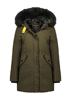 Geographical Norway Parka &quot;Cherifa&quot; w kolorze oliwkowym ze sklepu Limango Polska w kategorii Kurtki damskie - zdjęcie 166515495