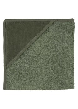 TRIXIE Ręcznik kąpielowy w kolorze ciemnozielonym z kapturem  - 75 x 75 cm ze sklepu Limango Polska w kategorii Ręczniki dla dzieci - zdjęcie 166515668