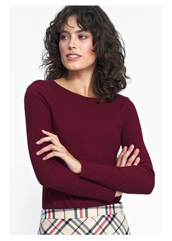 Nife Koszulka w kolorze bordowym ze sklepu Limango Polska w kategorii Bluzki damskie - zdjęcie 166515797