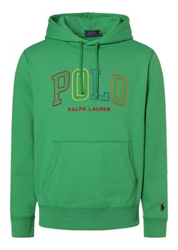 Polo Ralph Lauren Bluzy z kapturem Mężczyźni zielony jednolity ze sklepu vangraaf w kategorii Bluzy męskie - zdjęcie 166516389