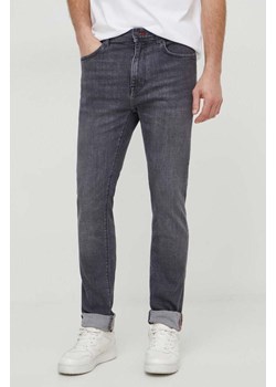 Tommy Hilfiger jeansy męskie kolor szary ze sklepu ANSWEAR.com w kategorii Jeansy męskie - zdjęcie 166528428