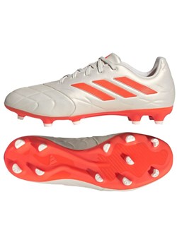 Buty piłkarskie adidas Copa Pure.3 Fg M HQ8941 białe białe ze sklepu ButyModne.pl w kategorii Buty sportowe męskie - zdjęcie 166531386