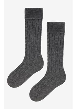 Podkolanówki damskie szare, Kolor szary, Rozmiar 36-38, Cerber ze sklepu Primodo w kategorii Skarpetki damskie - zdjęcie 166532696