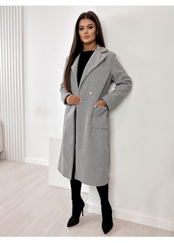 płaszcz muzen szary uni ze sklepu UBRA w kategorii Płaszcze damskie - zdjęcie 166533009