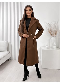 płaszcz muzen brązowy uni ze sklepu UBRA w kategorii Płaszcze damskie - zdjęcie 166533045