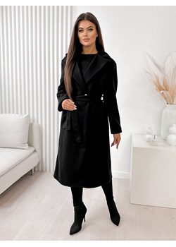 płaszcz muzen czarny one size ze sklepu UBRA w kategorii Płaszcze damskie - zdjęcie 166533065