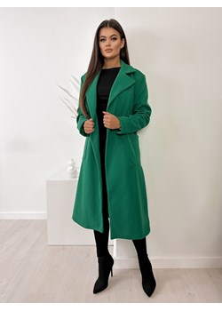 płaszcz muzen zielony one size ze sklepu UBRA w kategorii Płaszcze damskie - zdjęcie 166533069