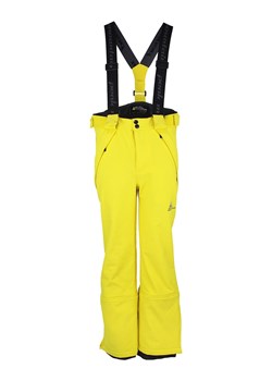 Peak Mountain Softshellowe spodnie narciarskie w kolorze żółtym ze sklepu Limango Polska w kategorii Spodnie chłopięce - zdjęcie 166533119