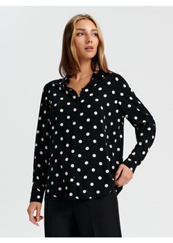 Sinsay - Koszula w grochy - czarny ze sklepu Sinsay w kategorii Koszule damskie - zdjęcie 166535918
