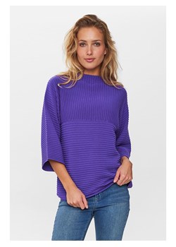 NÜMPH Sweter &quot;Nuirmelin&quot; w kolorze fioletowym ze sklepu Limango Polska w kategorii Swetry damskie - zdjęcie 166585236