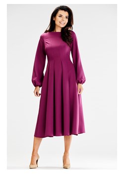 Awama Sukienka w kolorze fioletowym ze sklepu Limango Polska w kategorii Sukienki - zdjęcie 166585305