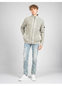 Guess Sweter "Full-Zip" | X1RR18 Z2YG0 | Mężczyzna | Czarny, Biały ze sklepu ubierzsie.com w kategorii Swetry męskie - zdjęcie 166586596